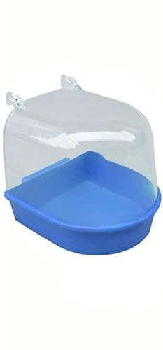 2025 Bain D'oiseaux, Bol De Bain D'oiseaux, Bain D'oiseaux Suspendu, Accessoires Pour Cage À Oiseaux, Amovible, Pour Petits Oiseaux (Bleu)
