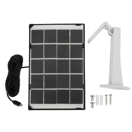 Panneau solaire portable 5 V 6 W avec mini port USB pour les voyages en extérieur
