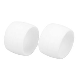 Sangle Élastique En Silicone Pour Vélo, Anneau De Fixation, Bouchon, Anneau De Fixation Pour Guidon, Blanc