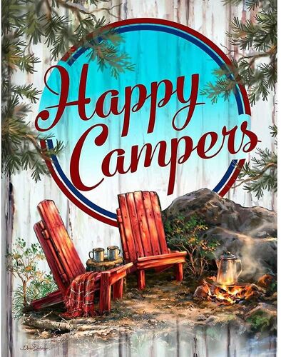 Kits De Peinture Diamant Pour Adultes, Kit De Peinture Diamant 5d Pour Camping, Peinture À Forage Complet Avec Diamants, Arts Et Artisanat Pour Décoration Intérieure, Taille De La Toile : 11,8