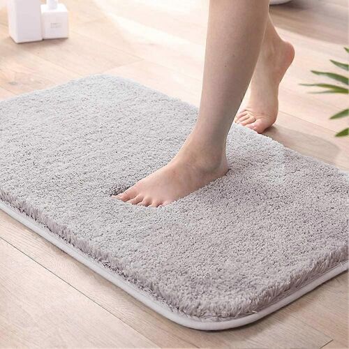 Tapis De Bain Tout-En-Un, Tapis De Bain Antidérapant Lavable, Tapis De Bain Doux, Tapis De Salle De Bain Pour Bain, Douche Et Chambre., 50x80cm