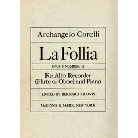 Corelli - La Folia Pour Flûte & Piano