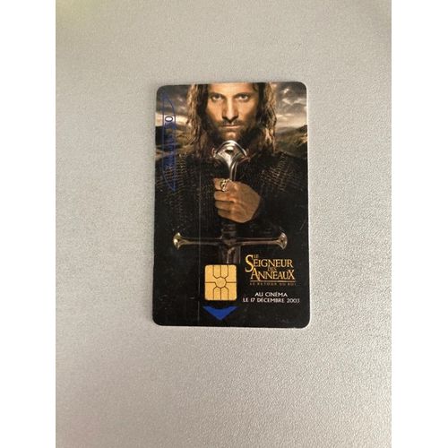 Télécarte Seigneur Des Anneaux