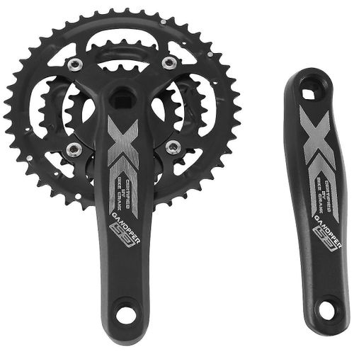 Pédalier De Vélo 64/104bcd 32 Dents Compatible Disque 8 Vitesses/9 Vitesses/10 Vitesses/11 Vitesses, Manivelle 170 Mm, Chaîne De Vtt