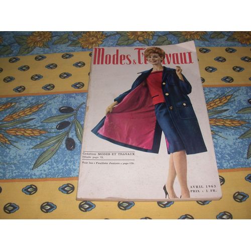 Revue Mode Et Travaux 04/1963