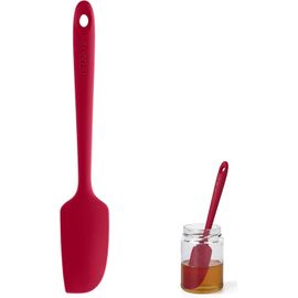 Tianyi-Petite Spatule En Silicone De 22,7 Cm : 315 ¿ Résistante À La Chaleur Antiadhésive Sans Couture Mini Spatule Flexible, Ustensile De Cuisine Pour Cuisiner, Mélange Et Gratter (Rouge)