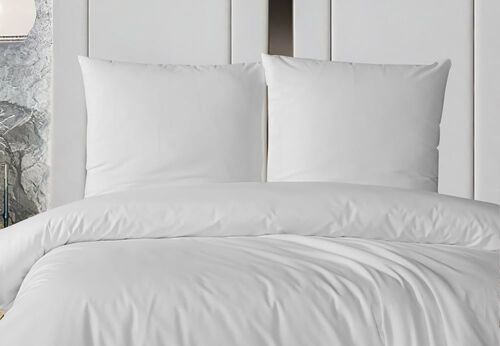 Parure De Lit 2 Personnes 240x220 Cm Coton Uni