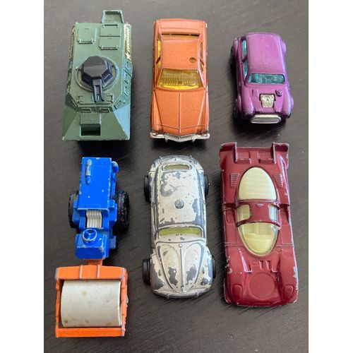 Voitures Corgi Juniors - Buick - Ferrari 512 S - Mini Cooper 1300 - VW coccinelle - etc