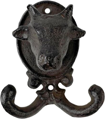 FTWDesign Patère en fonte en forme de tête de vache