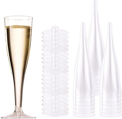 Flûtes À Champagne Élégantes En Abs