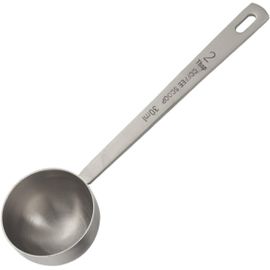 Tianyi-Cuillère Doseuse Café, Cuillere À Soupe, Cuillère À Thé Cacao, Cuillère À Café En Acier Inoxydable, Cuillère À Café Ronde, Cuillere Mesure Cuisine Pour Diverses Poudres Et Liquides (Argenté -