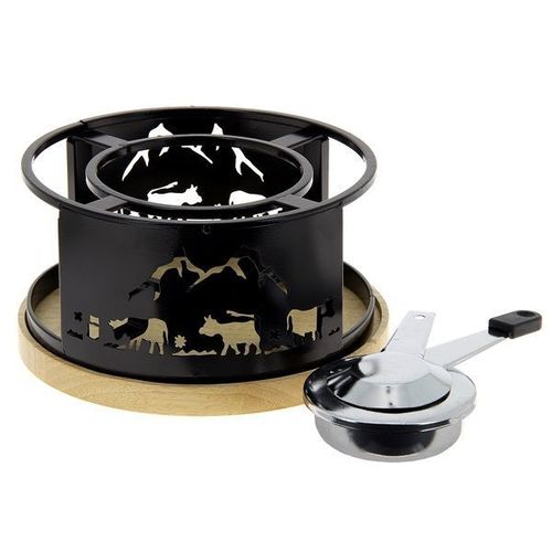 tableandcook - réchaud à fondue vache noir - 3008209f