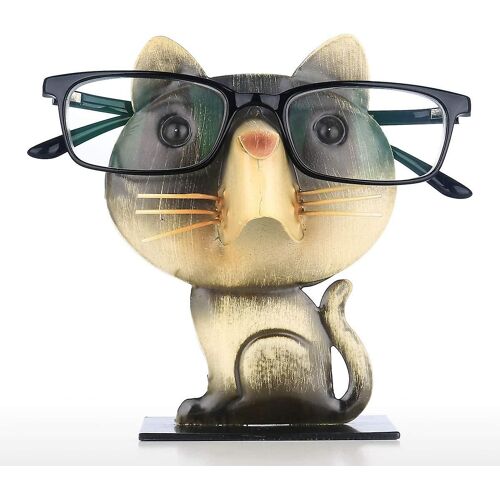 Support télescope chat fer - Décoration maison et bureau - Design original 2025