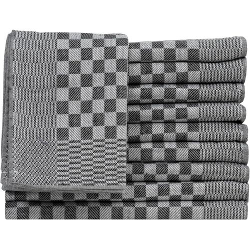 Tianyi-Lot De 10 Torchons De Luxe 50 X 70 Cm 100% Coton 210 G/M² 75 G