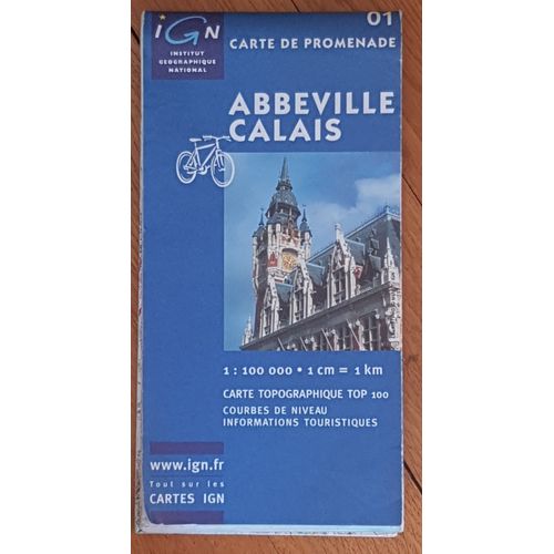 Carte Ign Abbeville Calais