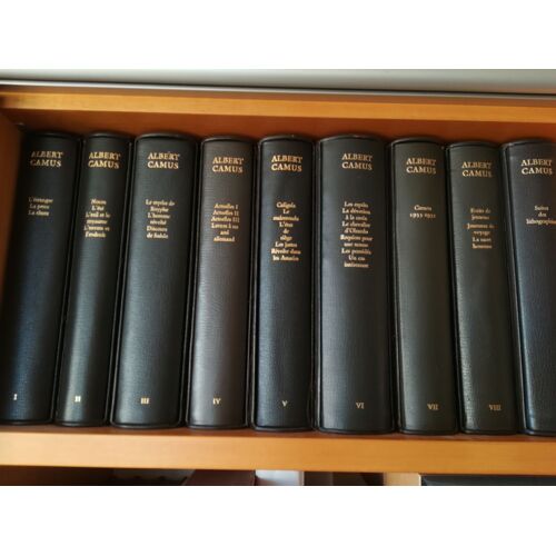 Albert Camus Oeuvres Complètes 9 Vol Ed. Sauret. Illust. Divers Dont Buffet