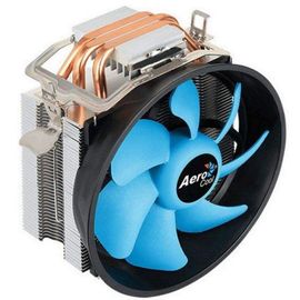 Aerocool VERKHO 3 Plus - Dissipateur de jeux vidéo (ventilateur 120 mm, HCTT, ailerons en aluminium, technologie PWM à 4 broches, 3 caloducs), couleur noir