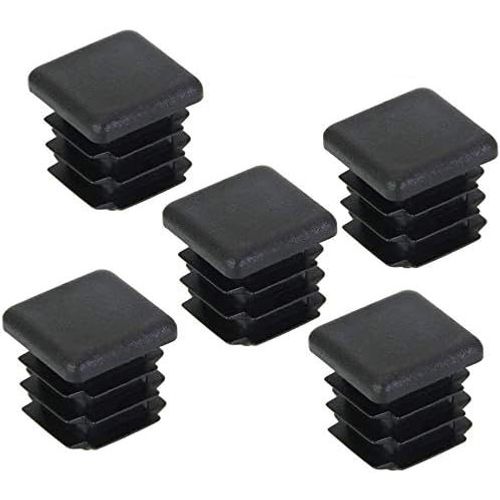 Tianyi-20 Pcs Bouchon Pour Pied De Chaisse,Bouchon Pour Tuyau Carré, Capuchon Pour Poteau Carré En Plastique Pour Pieds De Meuble/Trampoline/Armoire/Étagère/Chaise(30 * 30mm)