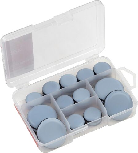 Easyglider Assortment Of Ptfe Gliders, Sliding Surface For Easy Moving Of Heavy Furniture, Universal Furniture Pads For Dining Table And Chairs Set, 647050