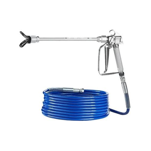 Kit Pistolet Pulvérisateur de Peinture Sans Air et Tuyau-Duoku-Ensemble Haute Pression 3600 PSI-Livré avec 5 Embouts
