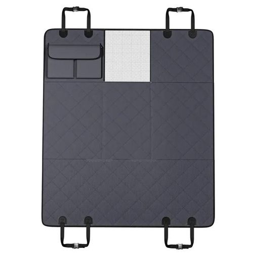Housse De Siège Arrière Pour Chien-Duoku-Housse De Siège Arrière Pour Chien-Housse De Siège Arrière Imperméable 54"X24"