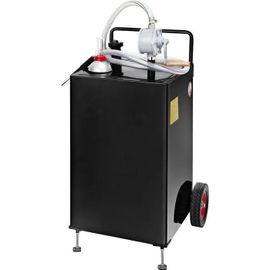 Réservoir À Essence-Duoku-30 Gallons-Réservoir De Stockage De Carburant Portable Avec Roues Et Pompe Manuelle