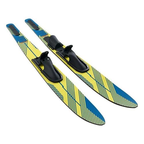 Combo Skis Nautiques 170,2 Cm-Duoku-Matériels De Ski Nautique Pour Adultes Avec Fixations Réglables X-9 En Fer À Cheval