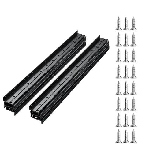 Glissières de Tiroir Sous Escalier-Duoku-1000 mm-Coulisses à Roulement à Billes avec Extension Complète-pour Projets de Bricolage