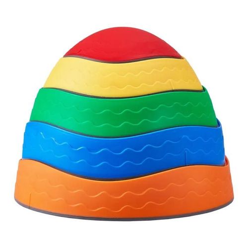 Pierres D'équilibre Pour Enfants-Duoku-5 Pièces-Jusqu'à 220 Lb-Pierres D'équilibre Sensorielles Antidérapantes-Jouets De Parcours