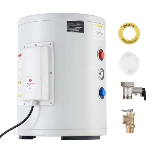 Chauffe-Eau électrique 10 Gallons-Duoku-Chauffe-Eau Instantané Sans Réservoir 1,6 kW-avec écran LED-Commande Par Bouton