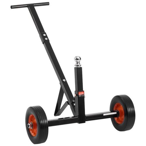 Chariot De Remorque-Duoku-Capacité De Charge De 272 Kg-Hauteur Ajustable Entre 42 Cm Et 56 Cm-Boule D'attelage De 47,3 Mm