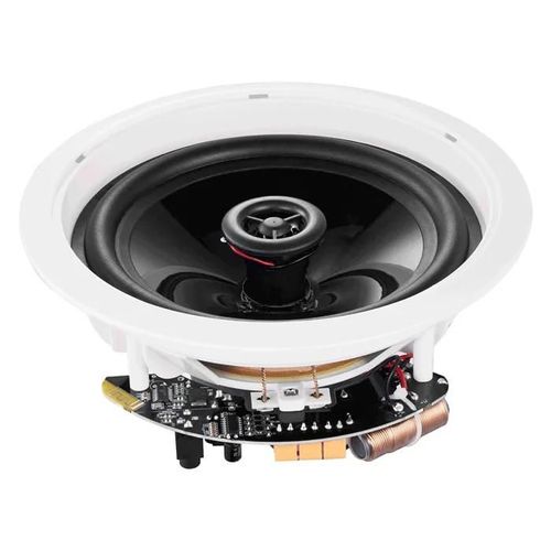 Lot de 4 haut-parleurs de Plafond Bluetooth-Duoku- 6,5 Pouces-150 W-Système de Haut-parleurs Encastrés au Plafond et au Mur