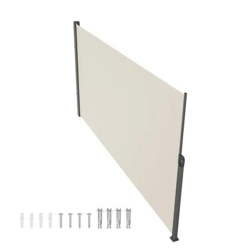 Store Latéral Rétractable-Duoku-180 X 350 Cm-Écran De Confidentialité Extérieur-Polyester 180 G-Imperméable-Uv30+