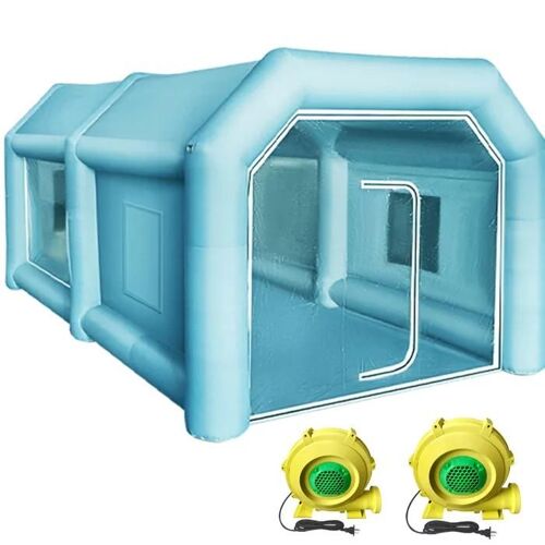 Tente Gonflable - Duoku - Tente Personnalisée - Tissu Oxford 210d - 2 Souffleurs - 4 X 2,5 X 2,2 M