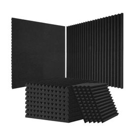 Panneaux en Mousse Acoustique-Duoku-12 x 12 x 1 pouces-Haute Densité pour Studio-Lot de 80