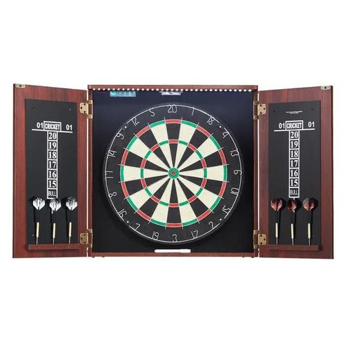 Ensemble de Fléchettes-Duoku-Jeu de Fléchettes de Taille Officielle, Accessoires Inclus, Parfait pour le Jeu de Cricket