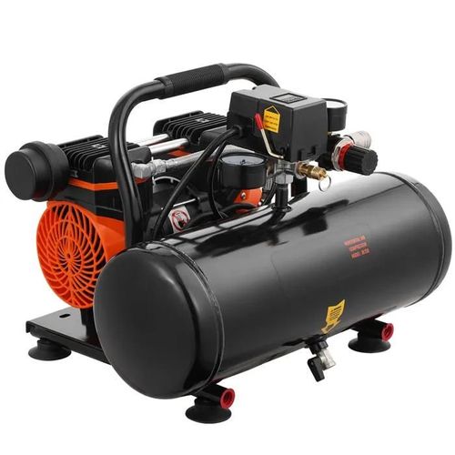 Compresseur d'Air-Duoku-Réservoir en Acier de 2 Gallons-Sans Huile 1HP 2,5 CFM 8 Bar-Pression Maximale de 120 PSI-Ultra Silencieux