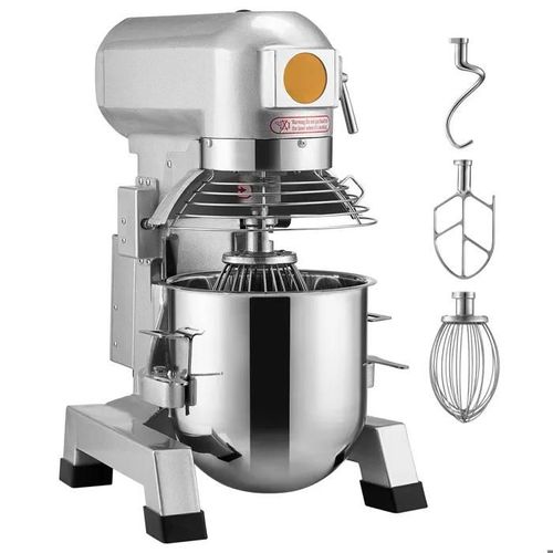 Robot Pâtissier Commercial-Duoku-1100 W-18,7 L avec 3 Vitesses Réglables-Bol en Acier Inoxydable-pour Restaurant