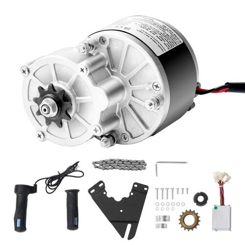 Kit Moteur 250 W Cc-Duoku-24 V 2700 Tr/Min-Avec Variateur De Vitesse Et Poignée D'accélérateur-Pour Karts Et Scooters