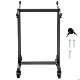 Chariot de Chaise Pliante-Duoku-Support Robuste pour 14 Chaises-Organiseur de Rangement Multifonction en Métal en Forme T avec Roues