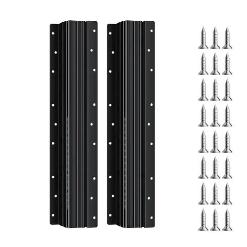 Glissières de Tiroir sous Escalier-Duoku-400 mm-Coulisses à Roulement à Billes avec Extension Complète-Rails Inférieurs Robustes