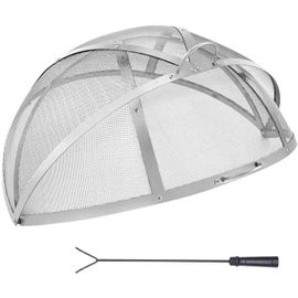 Couvercle de Pare-étincelles-Duoku-Diamètre 914,4 mm-Accessoires Ronds pour Foyer Extérieur-Couvercle en Métal pour Foyer