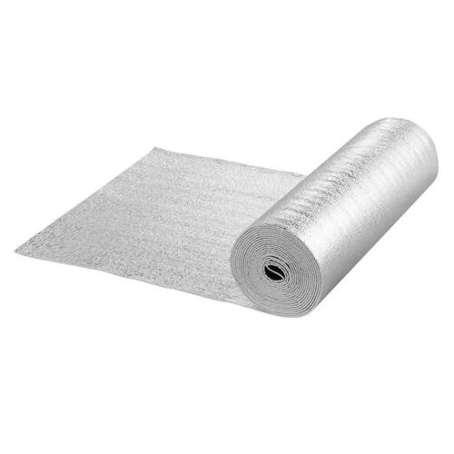 Rouleau d'Isolation Réfléchissant Double-Duoku-Barrière Radiante-3,2 mm 24 po x 25 pi-Feuille d'Aluminium Double Face