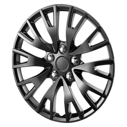 Enjoliveurs De Jante De Roue-Duoku-16 Pouces De Diamètre-Enjoliveur Robuste Et Durable Résistant Aux Rayures Avec Valve