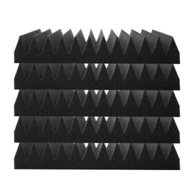 Panneaux en Mousse Acoustique-Duoku-30 x 30 x 5 cm-Haute Densité- Résistant au Feu-Absorbant le Son pour Studio-Lot de 50