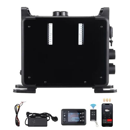 Chauffage Diesel-Duoku-8 Kw-Chauffage À Air Diesel Tout-En-Un 12 V/24 V-Commande Bluetooth-Télécommande Et Êcran D'affichage