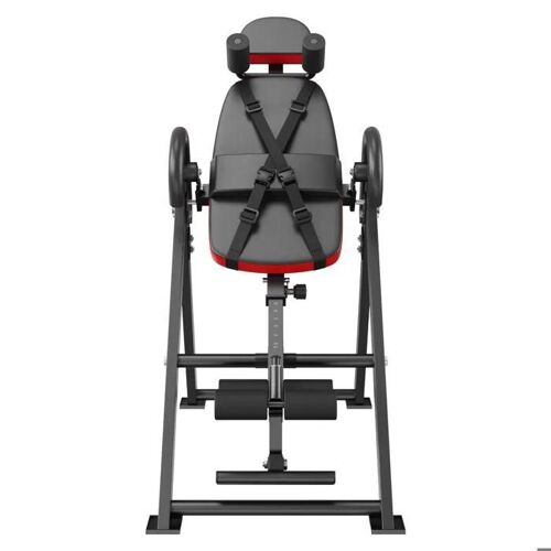 Table D'inversion - Duoku - Qd003 - Rouge/Noir - Capacité 136 Kg - Appui-Tête Réglable