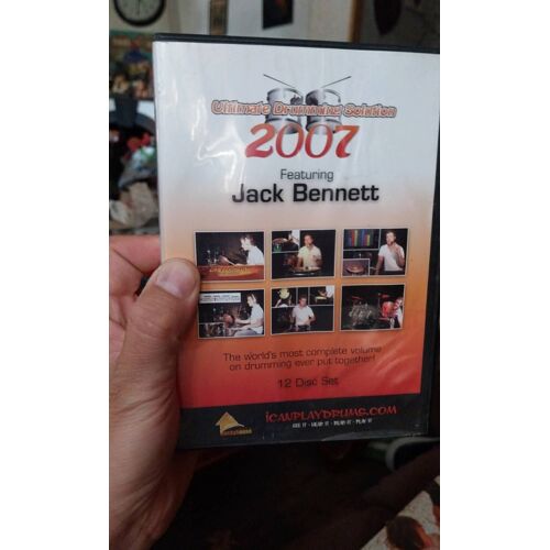 Coffret Ultimate Drumming Solution 2007 Jack Bennett 12 Discs
