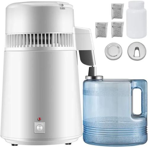 Distillateur D'eau Pure Réservoir Intérieur en Acier Inoxydable de 4 L-Duoku-Purificateur D'eau 750 W-Distillateur D'eau Filtrée