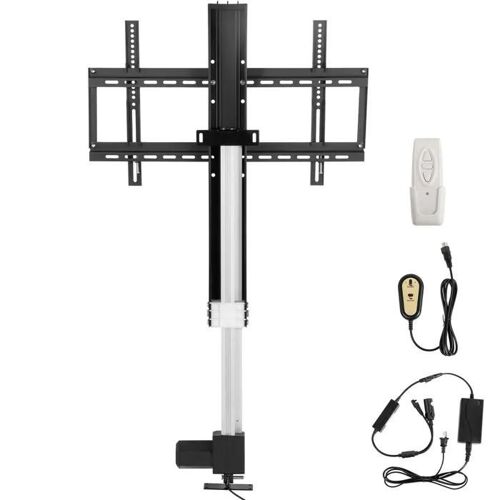 Support Élévateur Motorisé - DUOKU - Électrique - 26-60 pouces - Capacité 60 kg - Noir